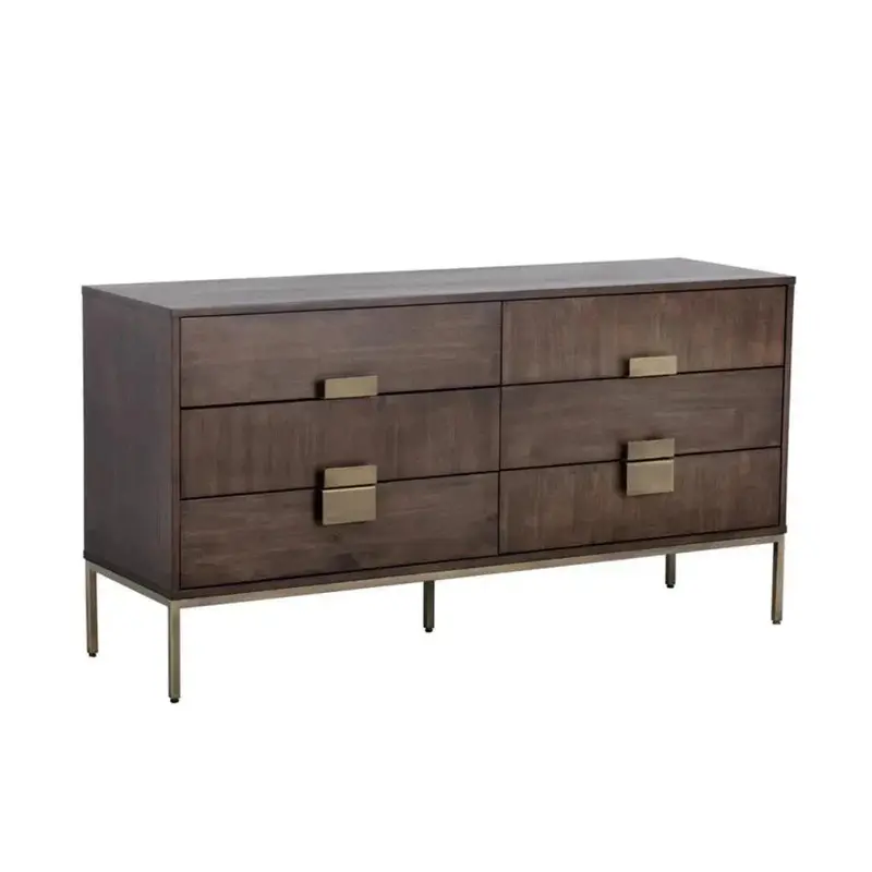 Jade Wooden Dresser – Artisan-Crafted Storage With Clean Lines 1
