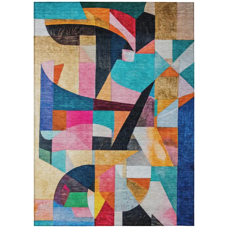 Jaelira Denim Blue Outdoor Rug – Casual Vibe, Tangle-Free Weave & Indoor-Outdoor Transition 1