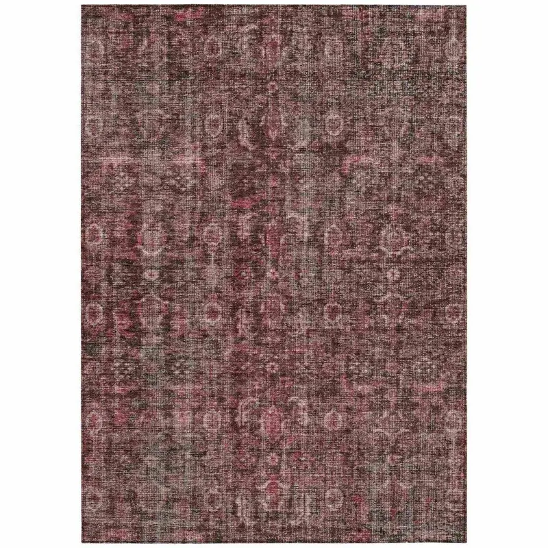 Jane Pink Indoor-Outdoor Area Rug – Quick-Dry Washable Floor Mat 2