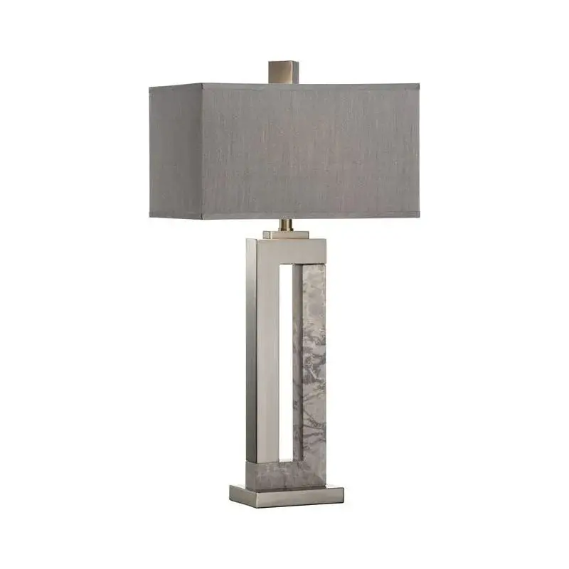 Jaxon Grey Marble Table Lamp 1