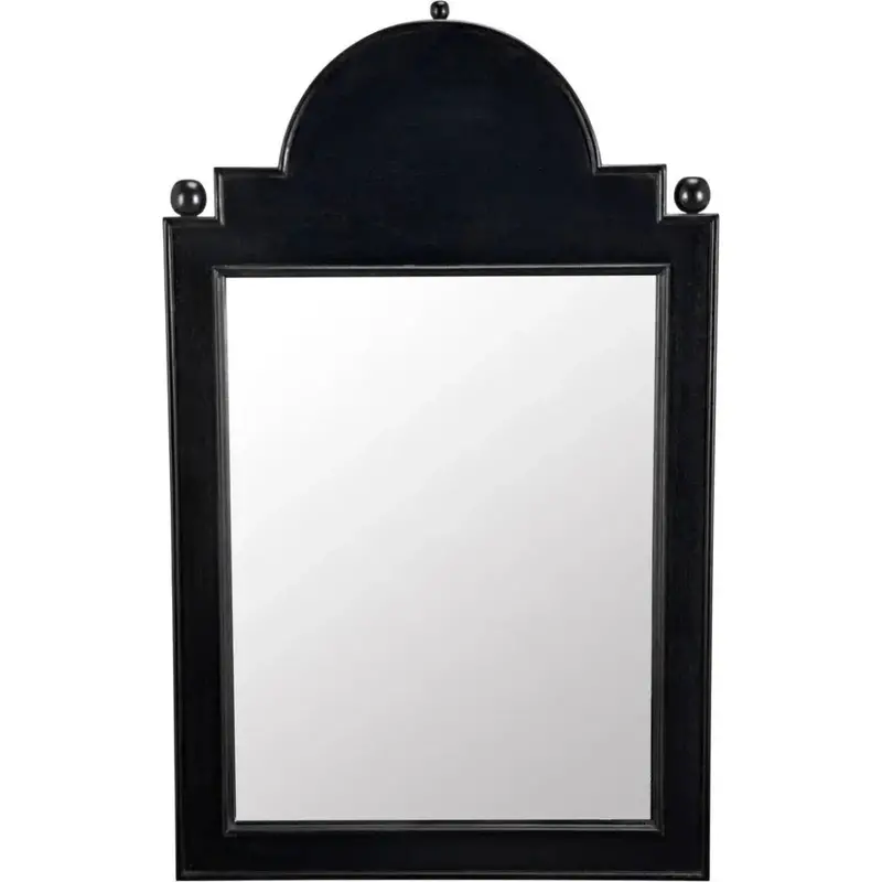 Jess Wood Vertical Black Full-Length Mirror 1