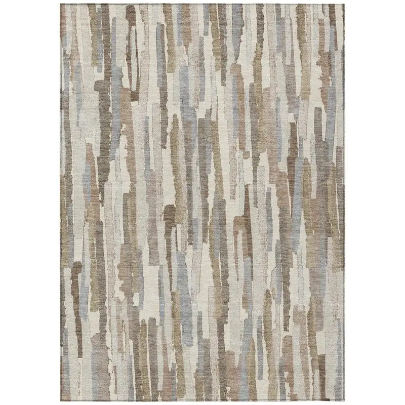 Kember Ivory All-Weather Rug – Soft-Touch, Machine-Washable Floor Mat For Indoors Or Outdoors 2