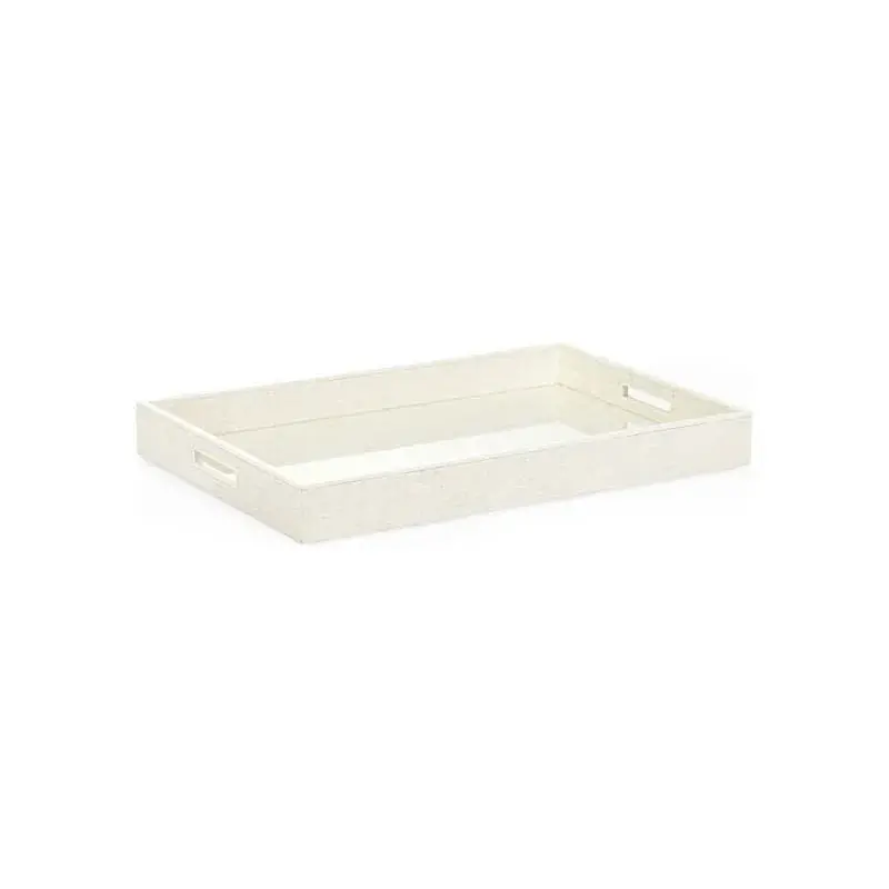 Kiawah Raffia-Wrapped Serving Tray 1