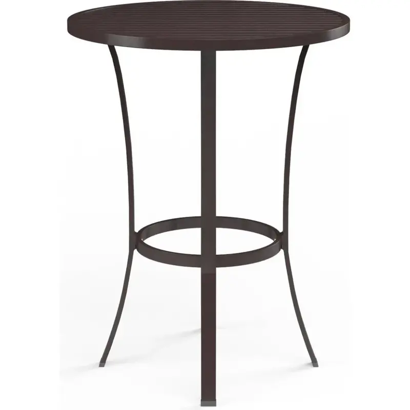 La Jolla Round Aluminum Outdoor Pub-Height Table 1