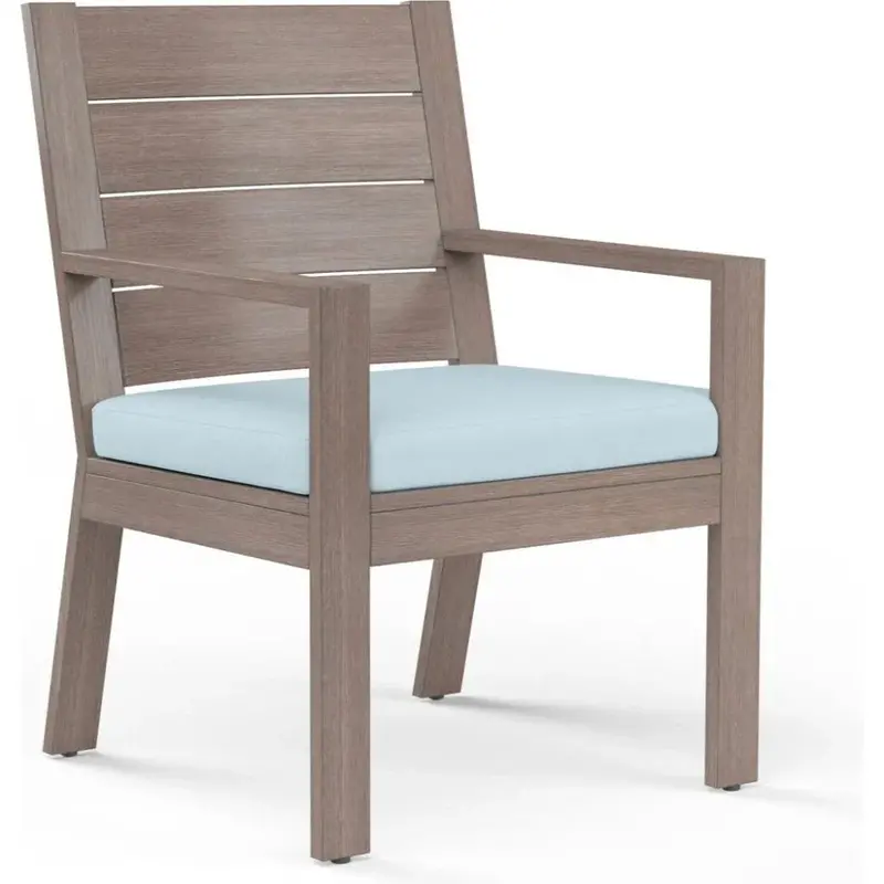 Laguna Sunbrella Outdoor Dining Armchairs – Set Of 2 1