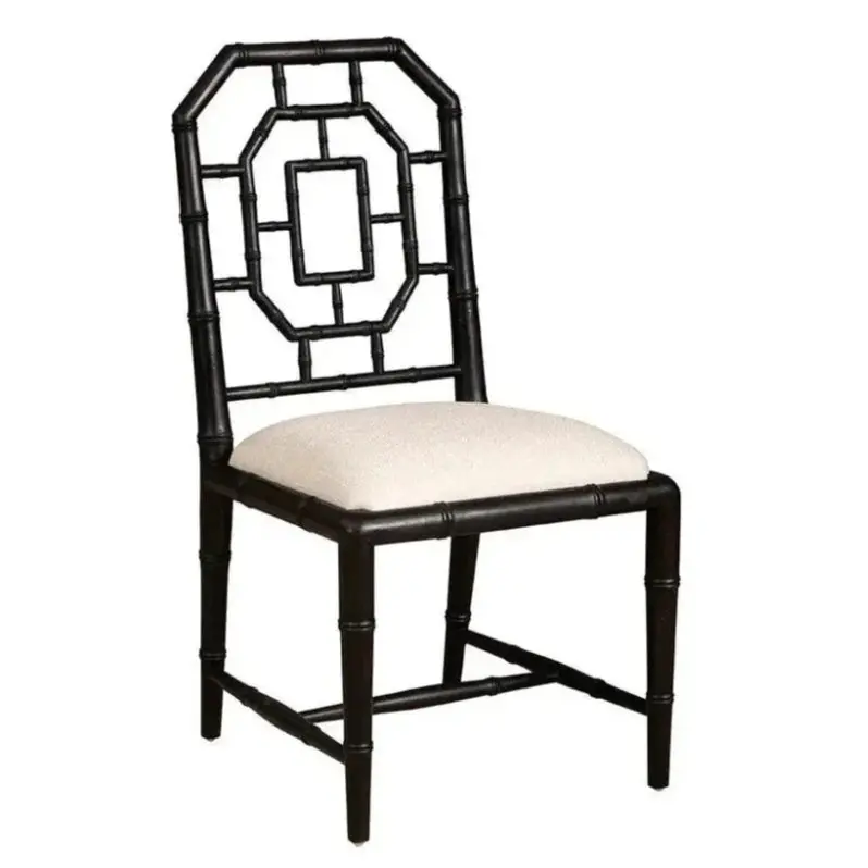 Lahara Minimalist Armless Side Chair In Performance Fabric 1