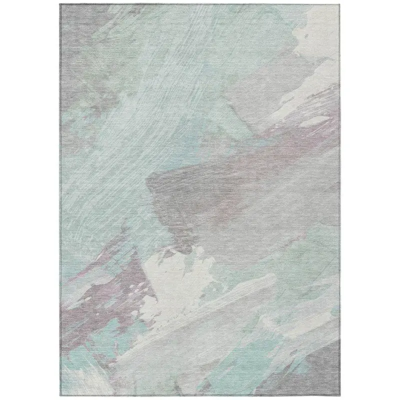 Lanariyah Blue Weatherproof Floor Mat 2