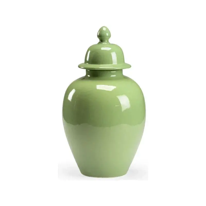 Landis-Style Covered Ceramic Vase 1