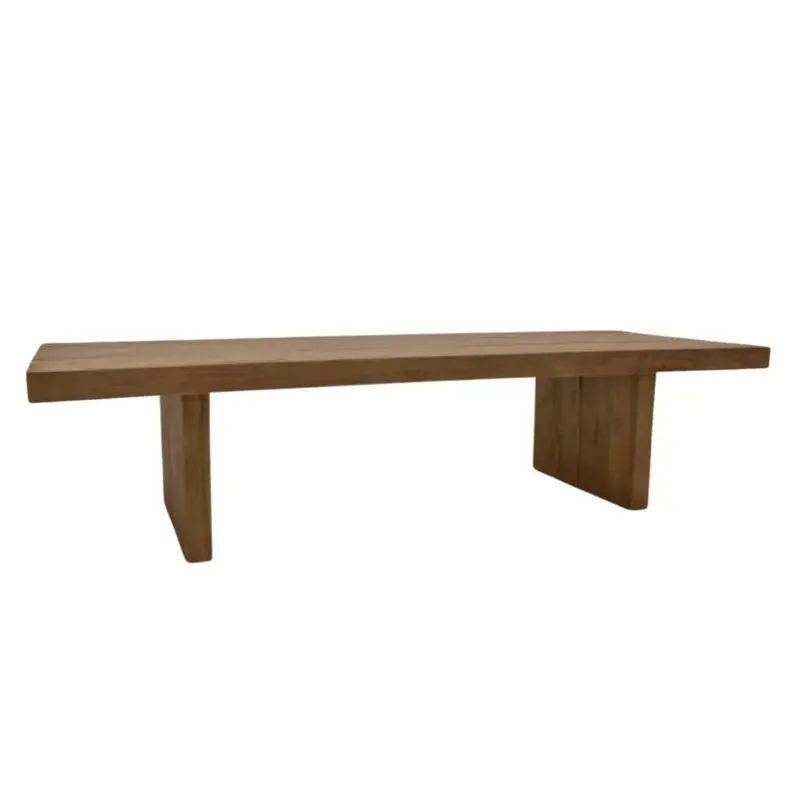 Lars Natural Wood Patio Coffee Table 1