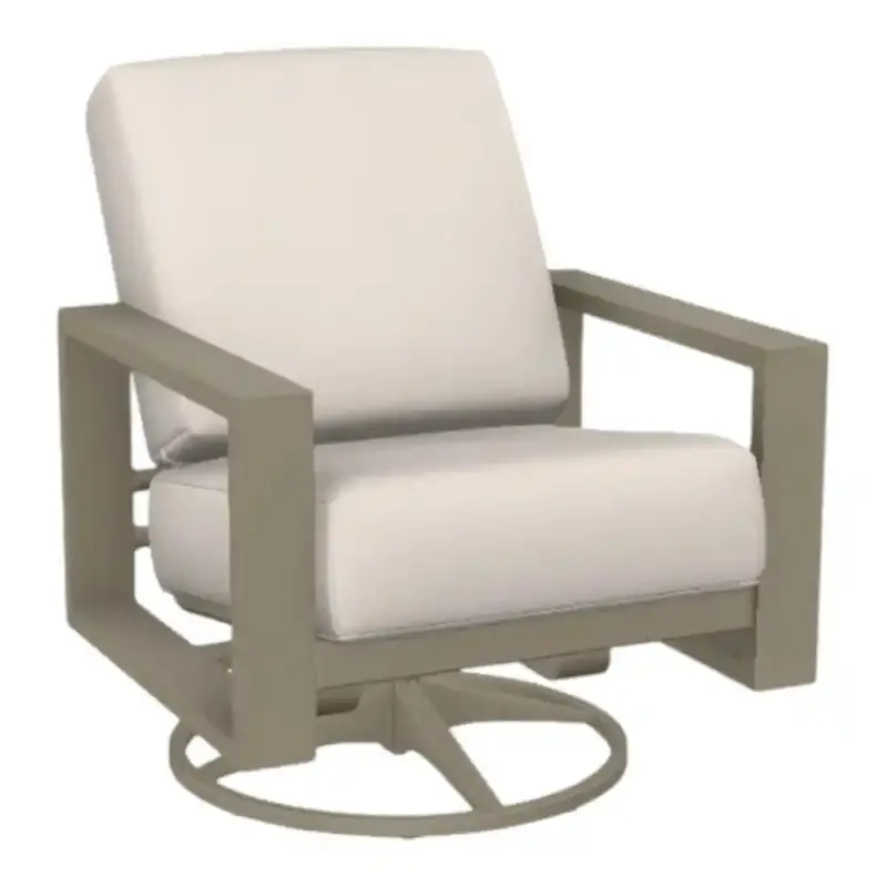 Larssen Deep-Seat Outdoor Swivel Rocker With Cushion 1