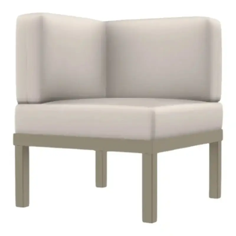 Larssen Deep-Seat Square Corner Outdoor Sectional Unit 1
