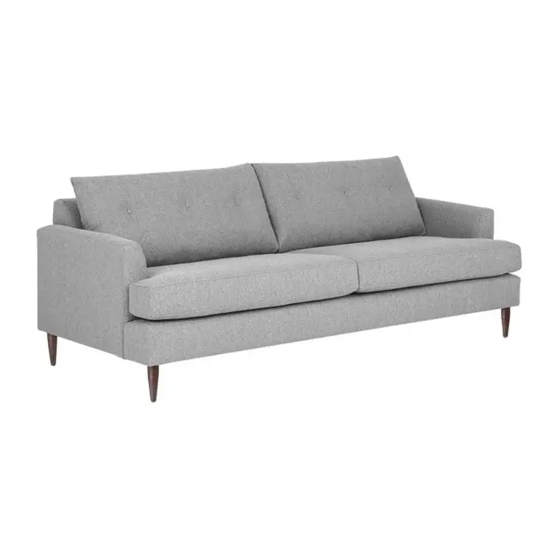 Laurel Modern Fabric Sofa – Clean-Line Upholstered Seating 1