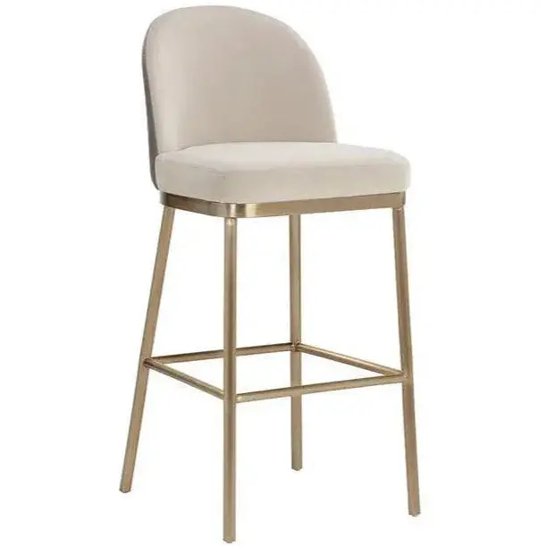 Lavania Faux Leather Barstool – Minimalist Design For Modern Counters 1