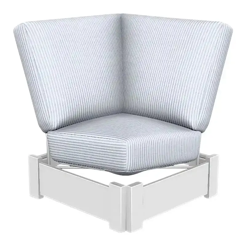 Leeward Deep-Seat Corner Outdoor Sectional – Fixed Configuration 1