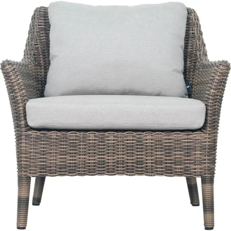 Leeward Grey All-Weather Lounge Chair 1