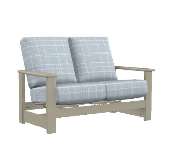 Leeward Hidden-Motion Loveseat – Deep-Seat Outdoor Sofa 1