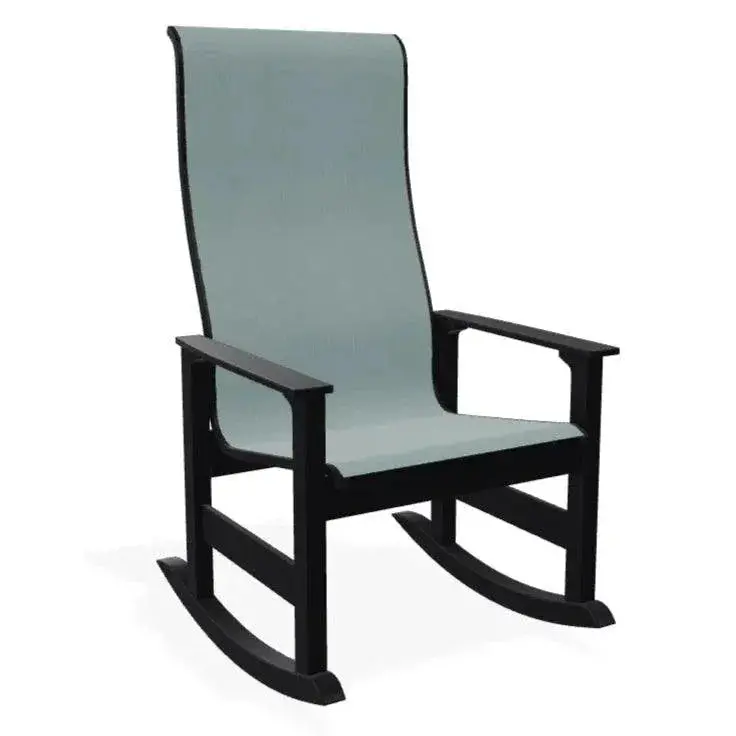 Leeward Mgp Sling Supreme Rocking Outdoor Chair 1