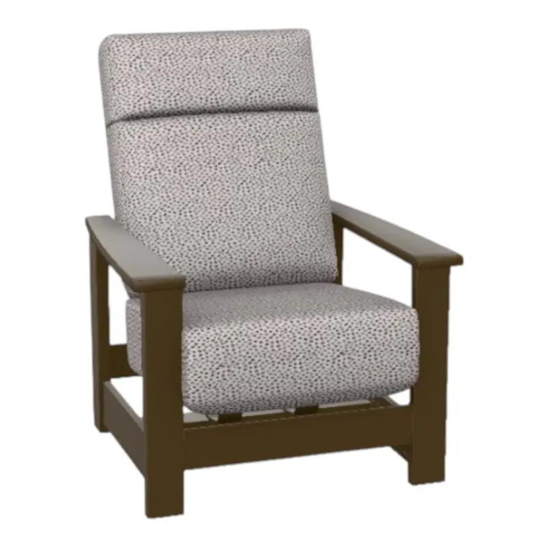 Leeward Outdoor Armchair – Deep Seat, High Back, Hidden Rocker Mechanism 1