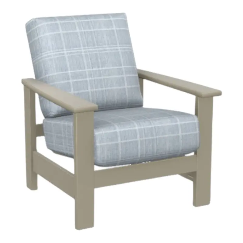 Leeward Stationary Armchair – Deep-Seat Outdoor Seating 1