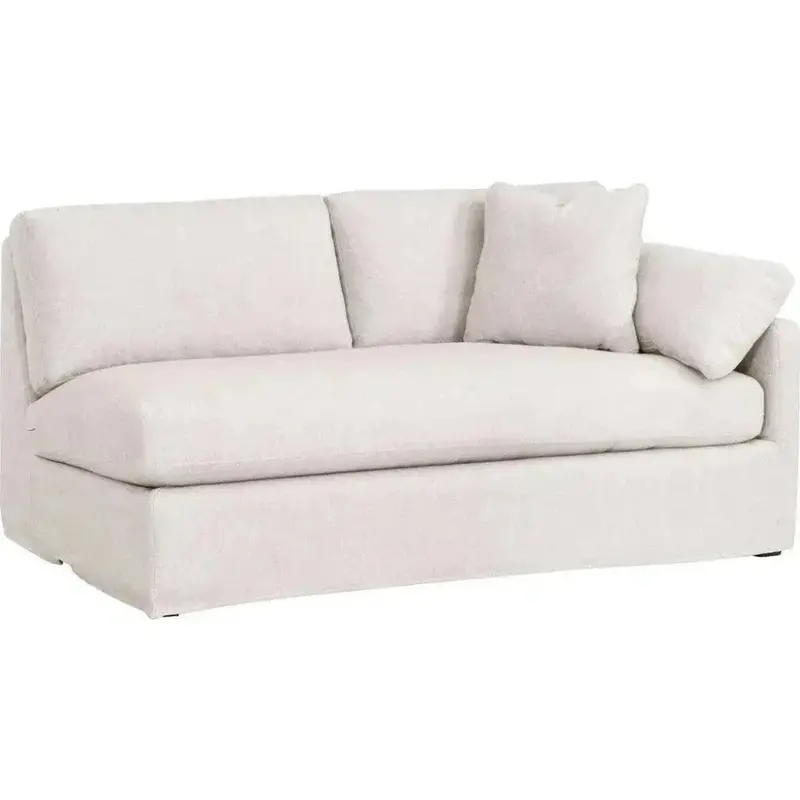 Lena Two-Seat Right-Facing Slipcover Sofa 1