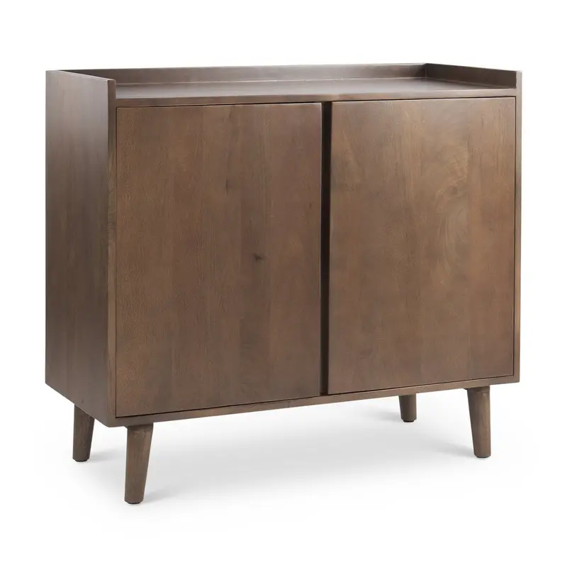 Lillie Two-Door Wooden Accent Cabinet – Compact Storage Solution 1