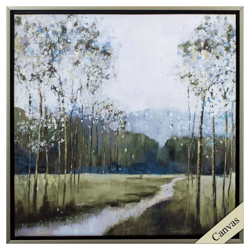 Lovely Landscape Canvas Art Print – Brown-Toned 1