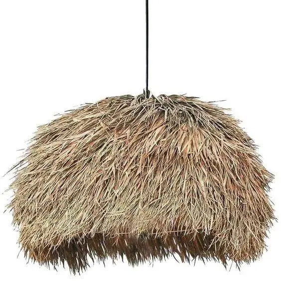 Lua Handcrafted Seagrass Pendant Light – Coastal Ceiling Fixture 1
