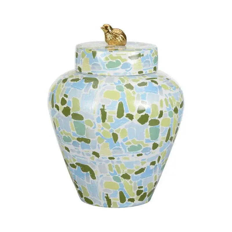 Lumberton Classic Lidded Ceramic Jar – Timeless Storage Piece 1