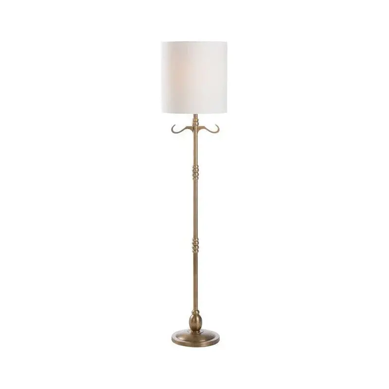Lumiere Traditional Iron Floor Lamp – Classic Black Metal Uplighter 1