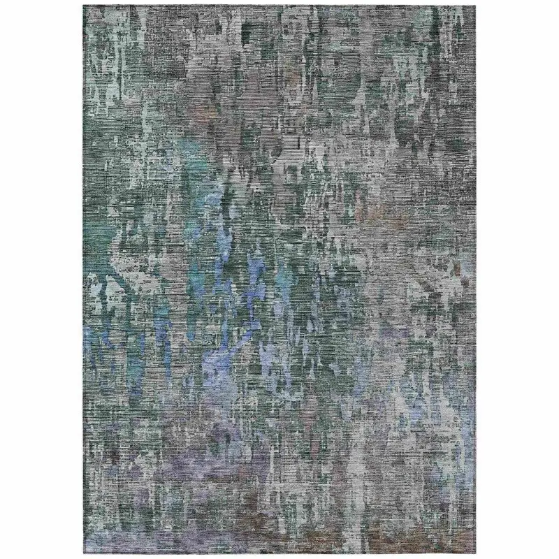 Lunisse Fern Durable Indoor/Outdoor Area Rug 2