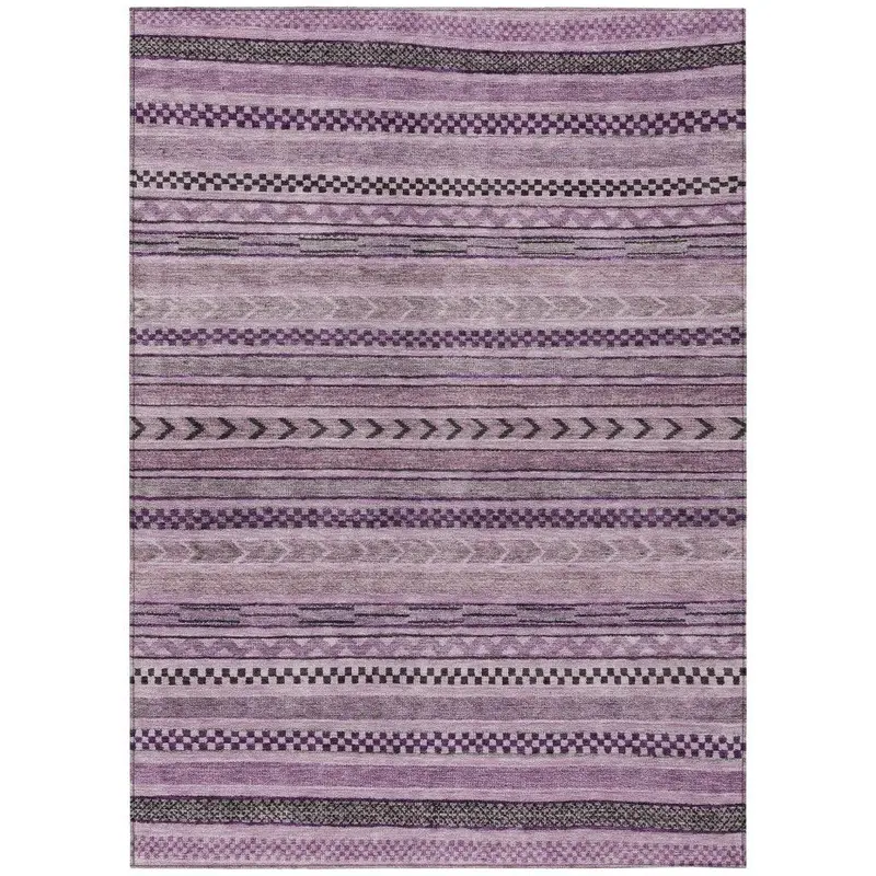 Luthyra Purple Modern Outdoor Rug – Rich Hue, Uv-Protected & Indoor/Outdoor Friendly 2