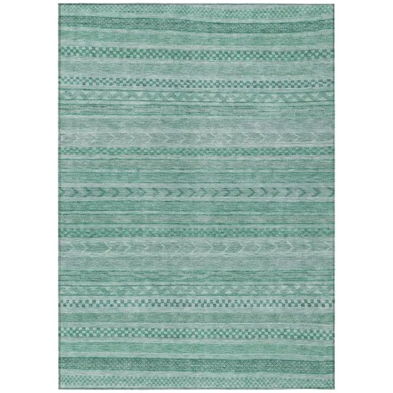 Luthyra Turquoise Outdoor Rug – Bright, All-Weather Floor Cover With Non-Slip Base 2