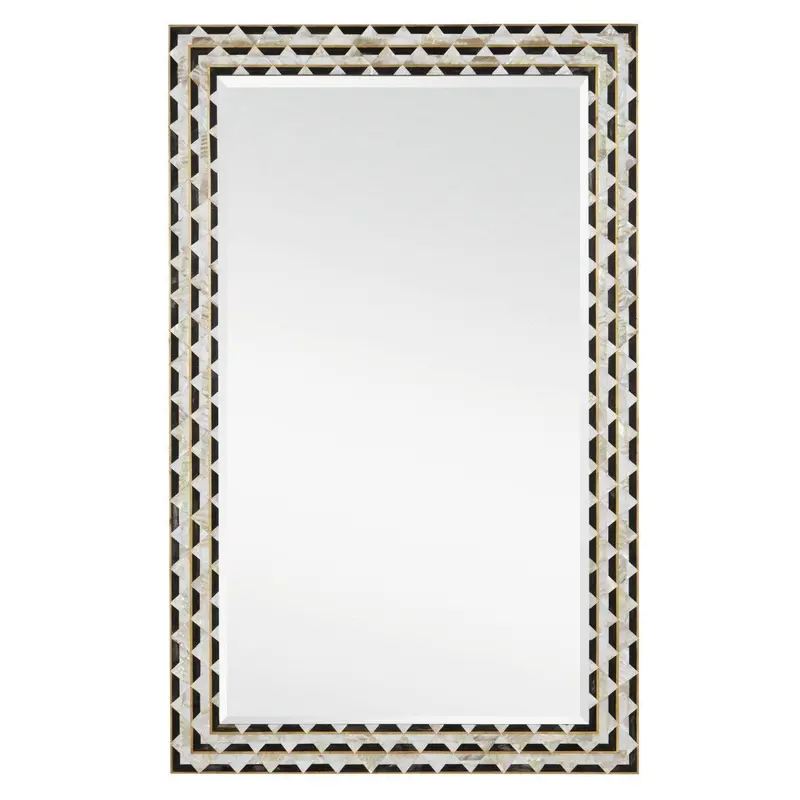 Macy Rectangular Framed Wall Mirror 1