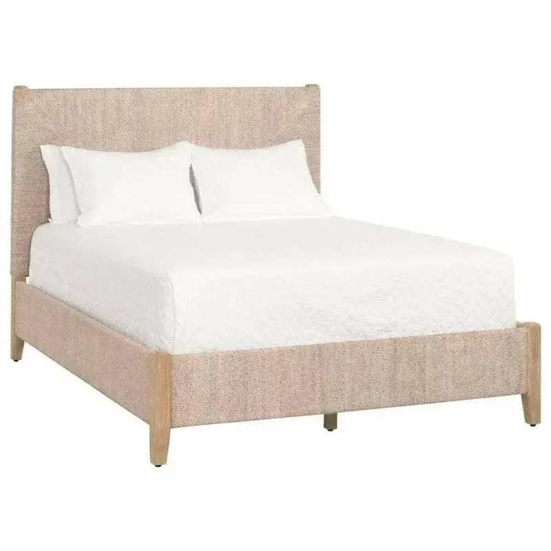 Malay Low-Profile White Bed Frame 1