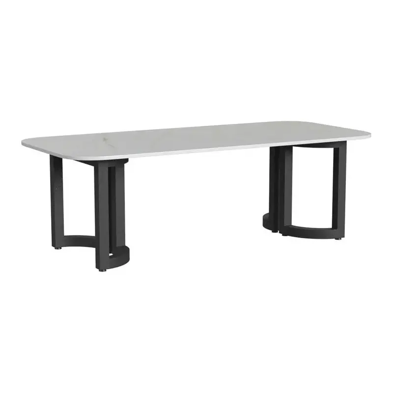 Malibu Aluminum Outdoor Dining Table 1