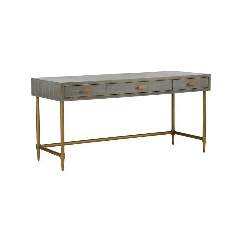 Margaret Solid Wood Writing Desk – Minimalist Study Furniture 1