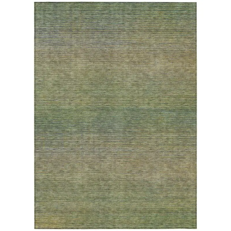Maria Green Indoor-Outdoor Floor Rug – Machine-Washable All-Weather Mat 2