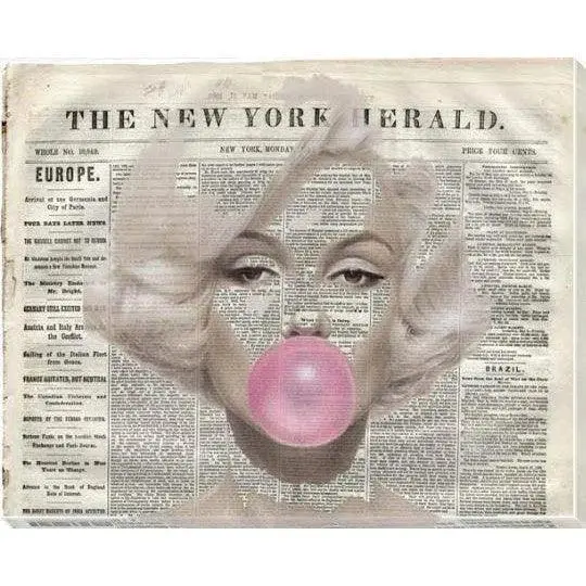Marilyn Monroe Pop Art Print On Canvas 1
