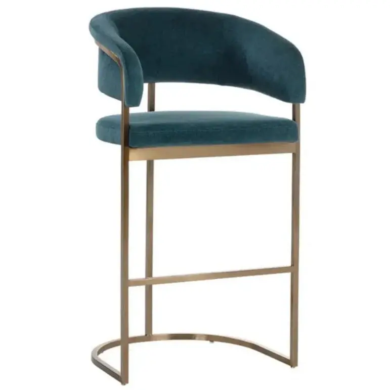 Marris Faux Leather Bar Stools – Pair 1