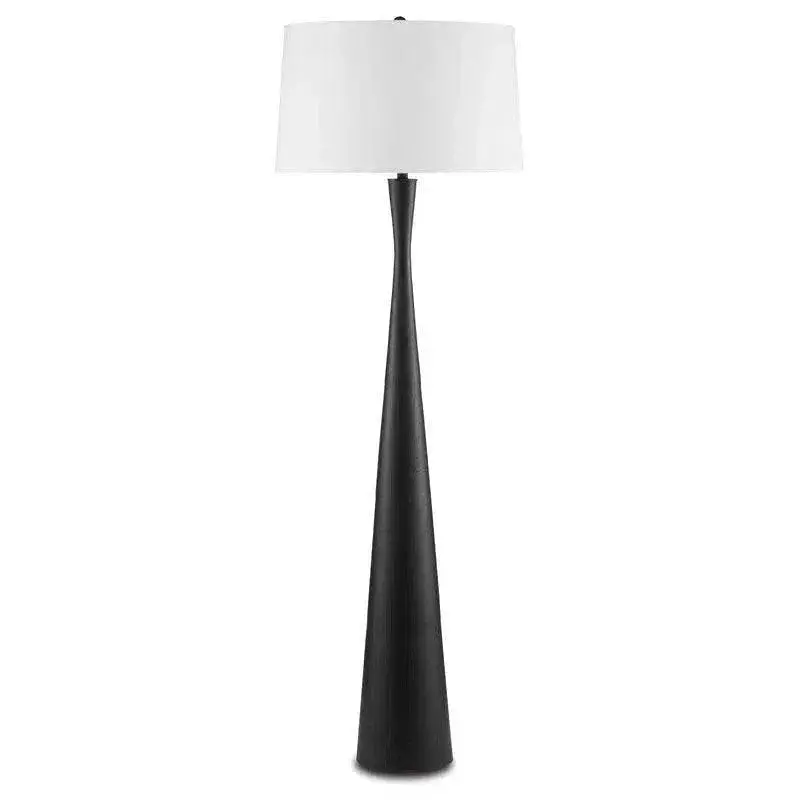 Matte Black Montenegro Modern Floor Lamp 1