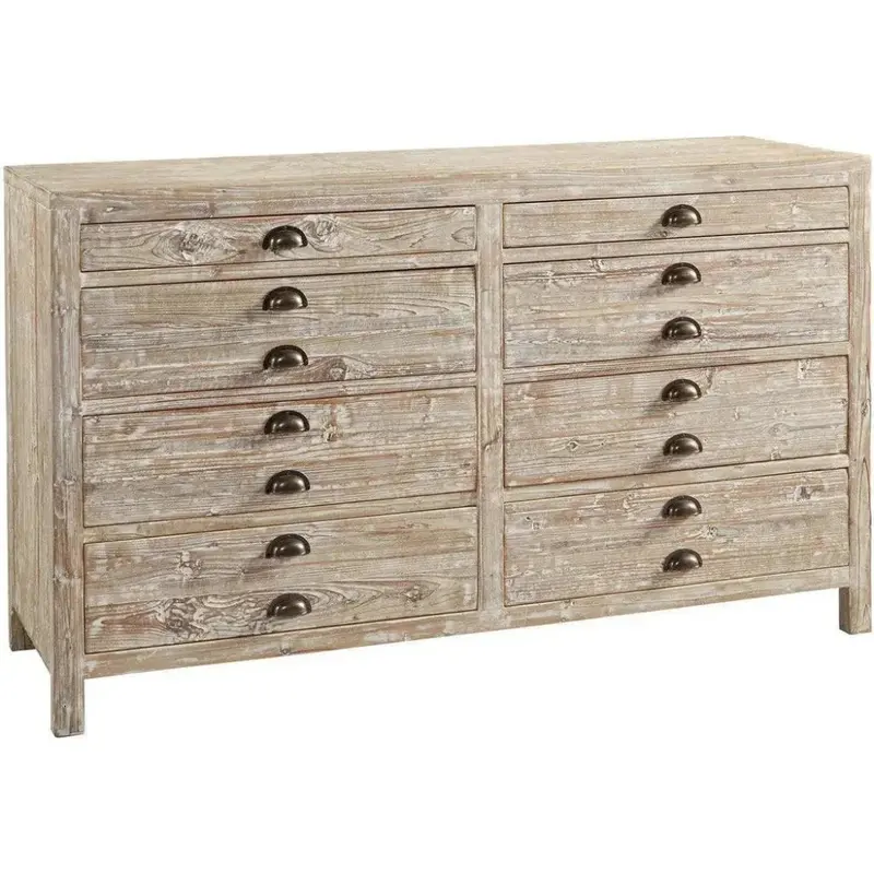 Medium-Scale Apothecary Dresser In Solid Wood 1