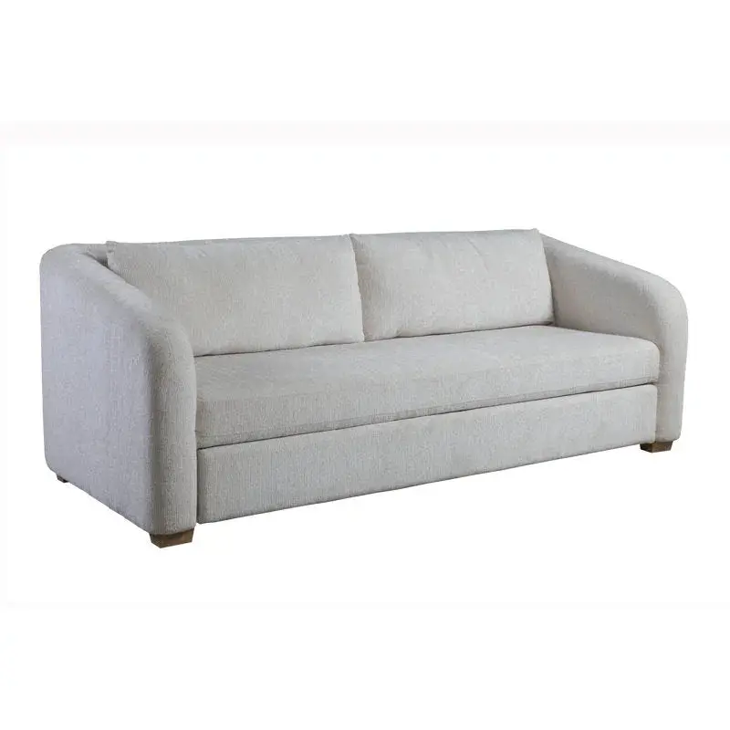 Melia Convertible Sleeper Sofa In Stain-Resistant Fabric 1