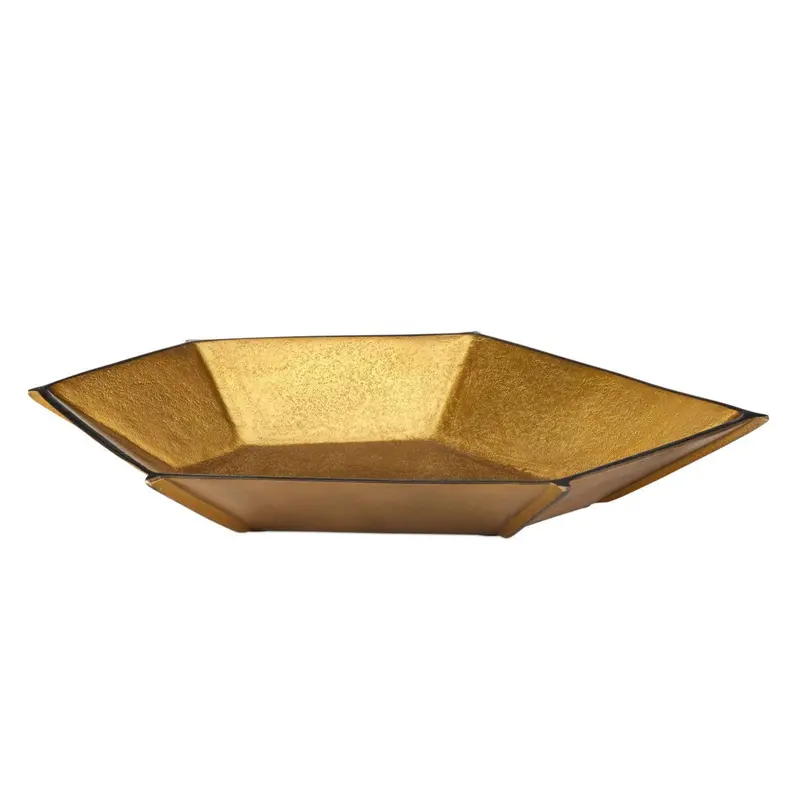 Merola Antique Brass Serving Or Display Bowl 1