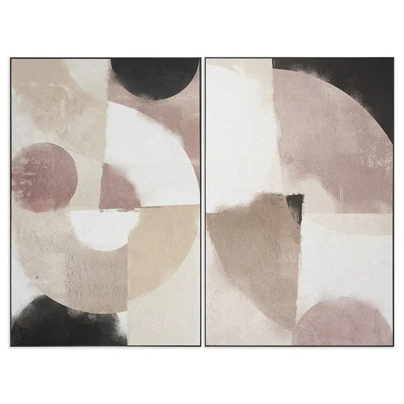 Miami Vice Two-Piece Art Set With Charcoal-Toned Floater Frame 1