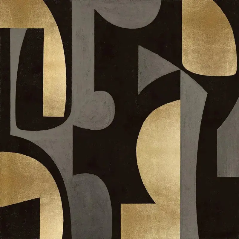 Mid-Century Abstract Iii Dynamic Canvas Wall Art 1