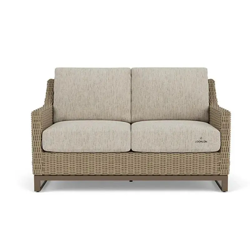 Milan Outdoor Loveseat Cushion Replacement 1