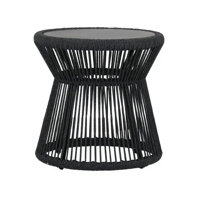 Milano Minimalist Aluminum Outdoor End Table 1