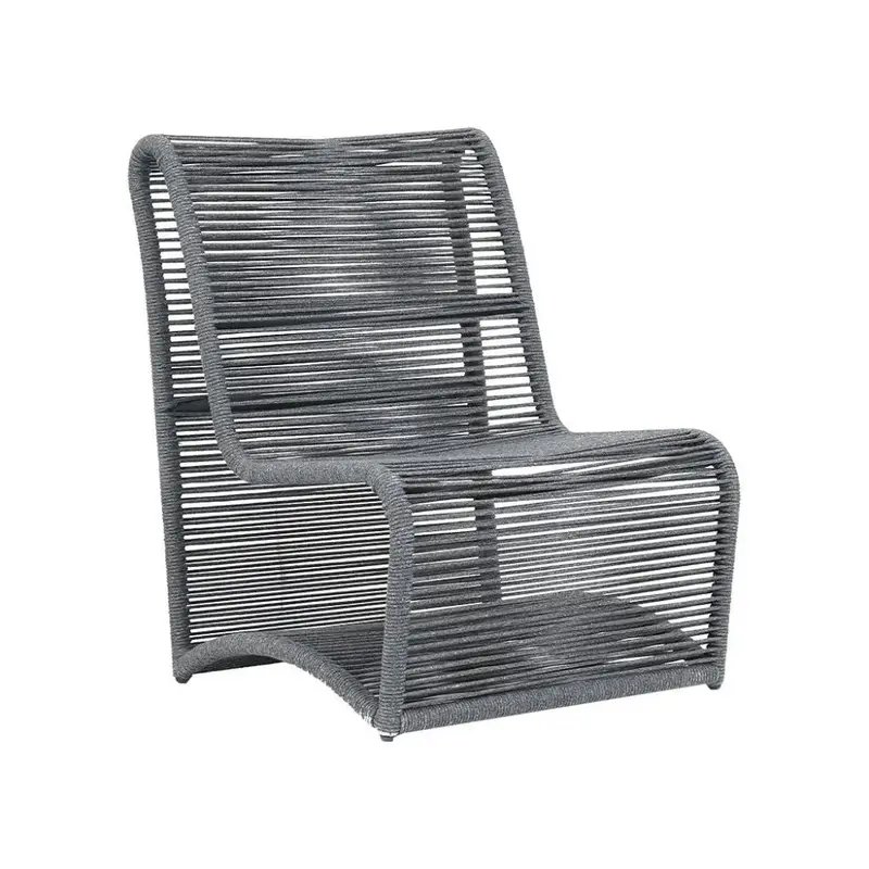 Milano Sleek Aluminum Outdoor Club Chair 1