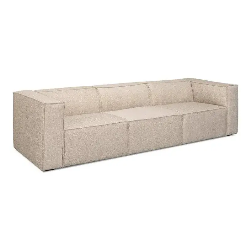 Miles Linen Sofa – Low-Profile 109-Inch Sectional Couch 1