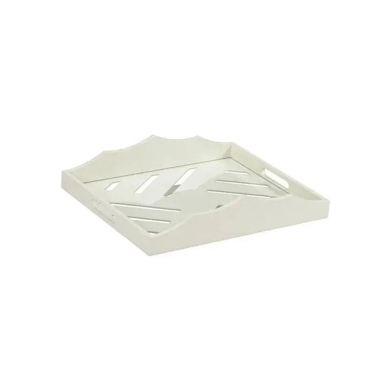 Miles River Cream-Tone Solid Wood Tray 1
